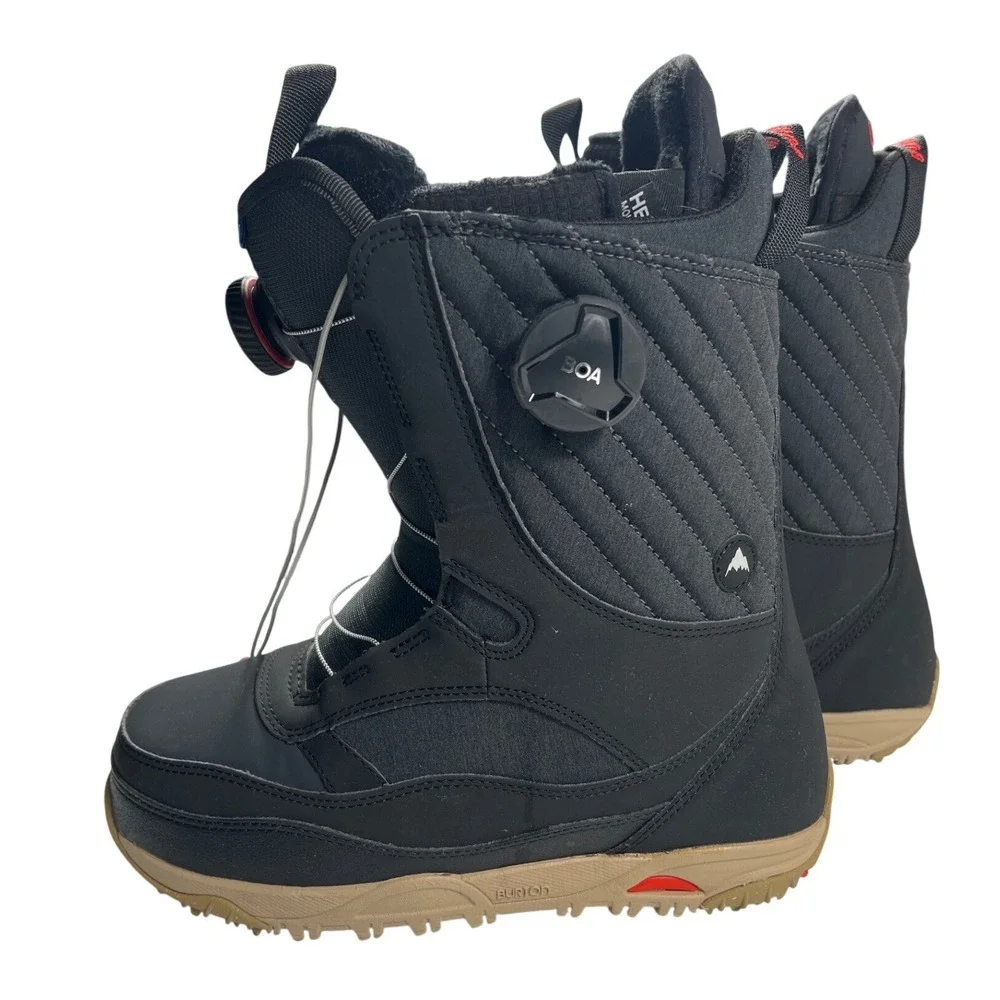 Burton Limelight BOA Women's Snowboard Boots Size 7.5 Black WORN ONCE EUC
